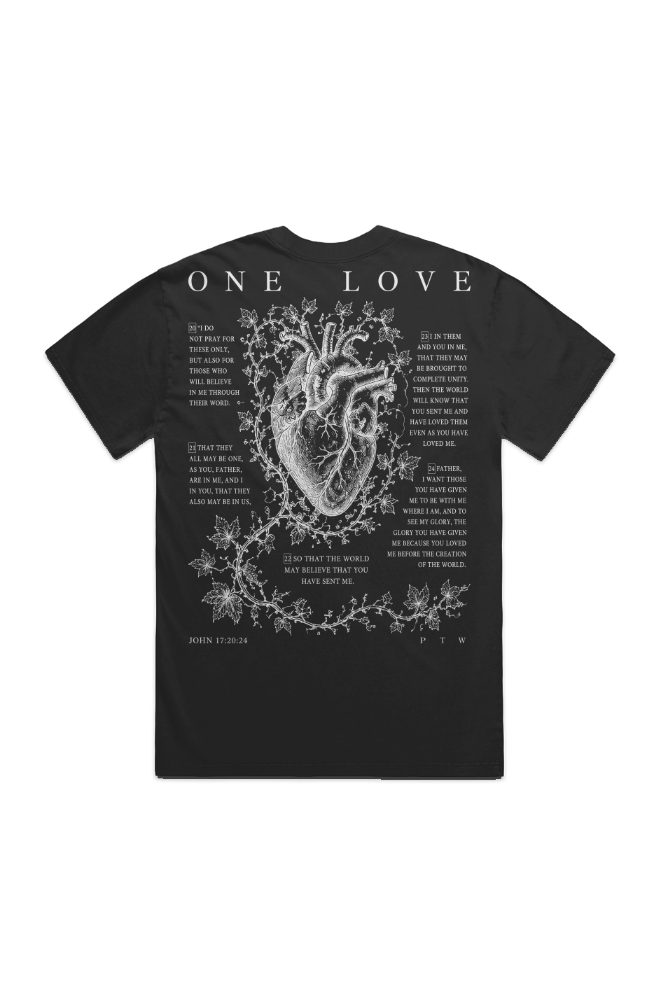 HEAVY FADED ONE LOVE TEE