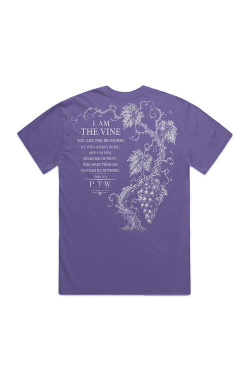 HEAVY FADED I AM THE VINE TEE