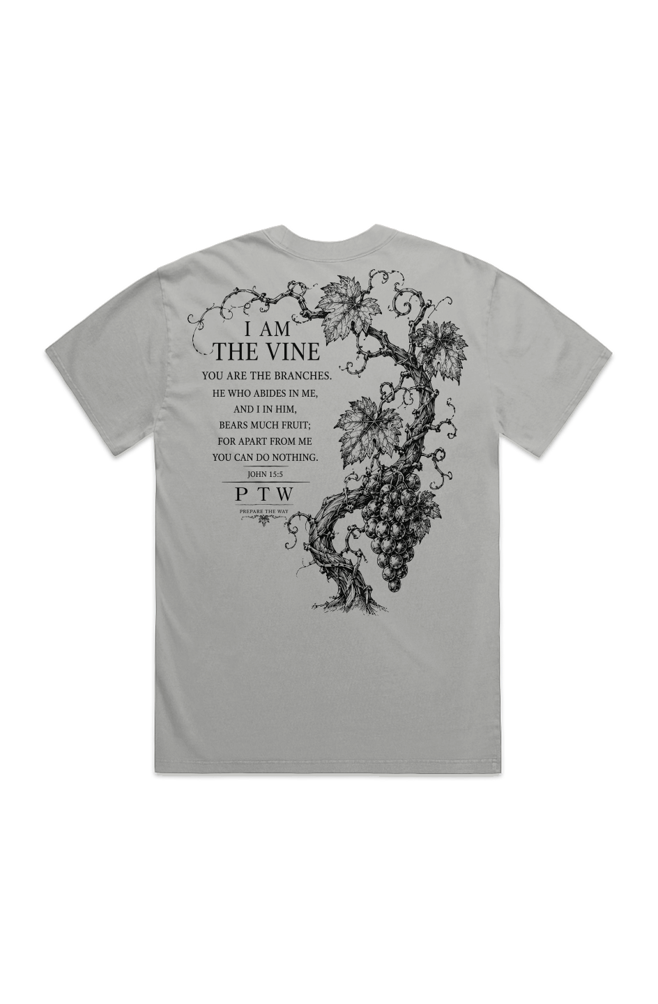 HEAVY FADED I AM THE VINE TEE