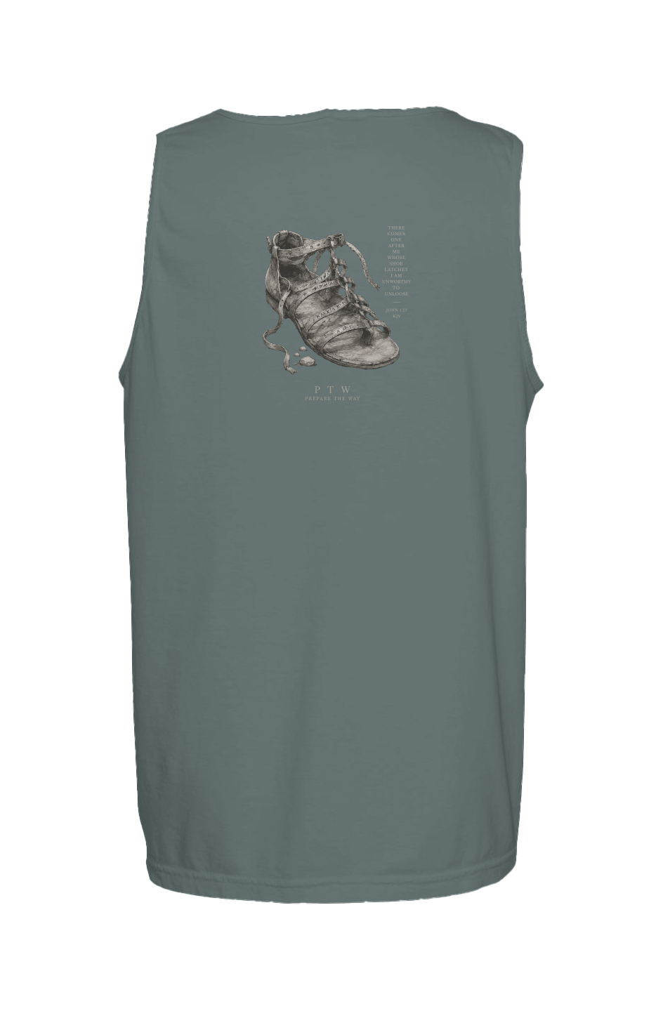 SHOE LATCHET TANK
