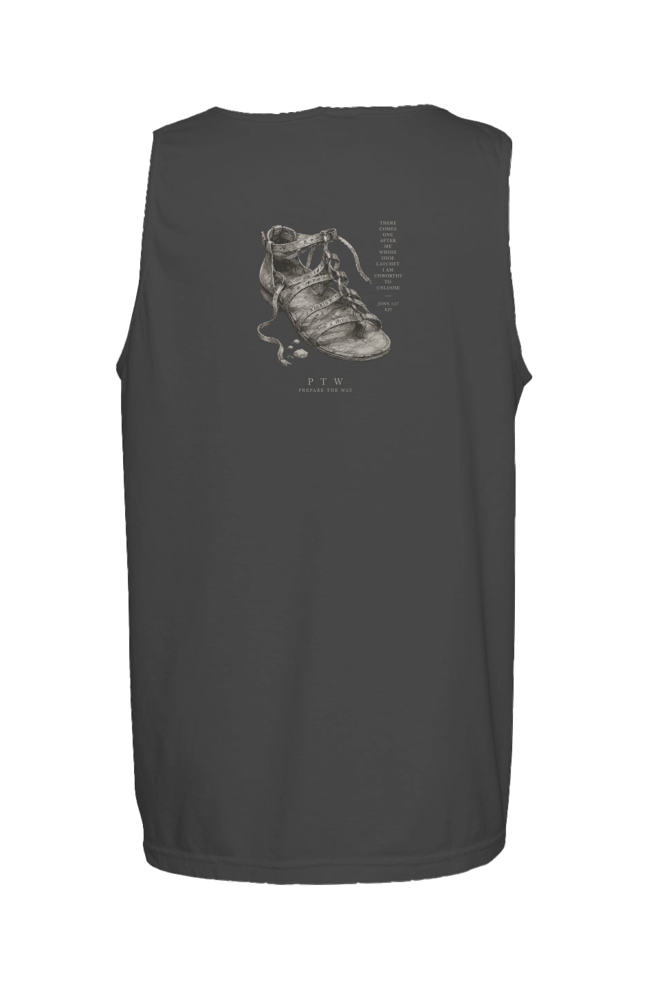SHOE LATCHET TANK