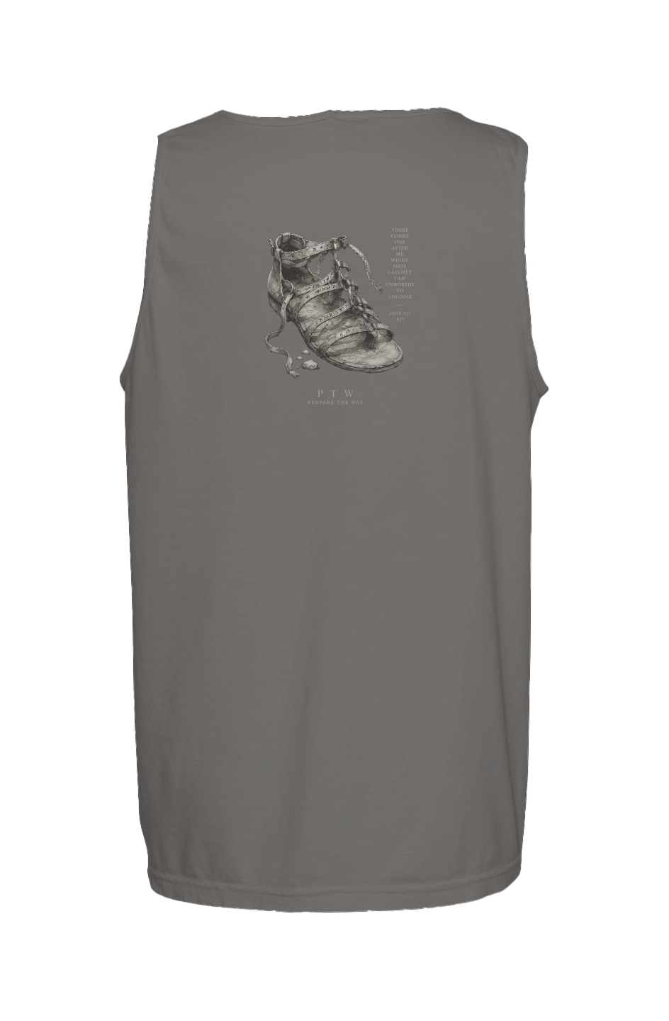 SHOE LATCHET TANK